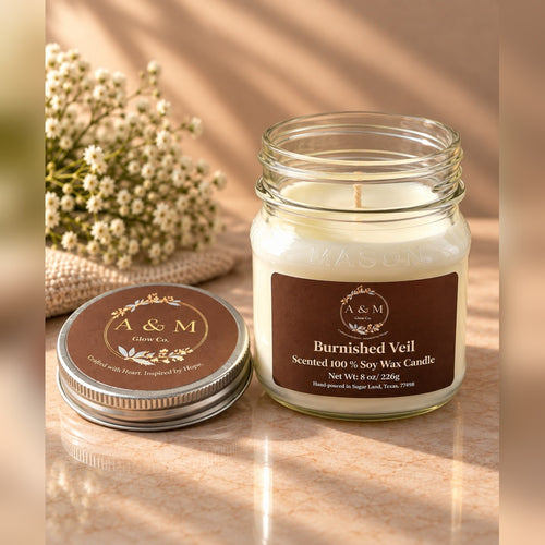 Burnished Veil Candle