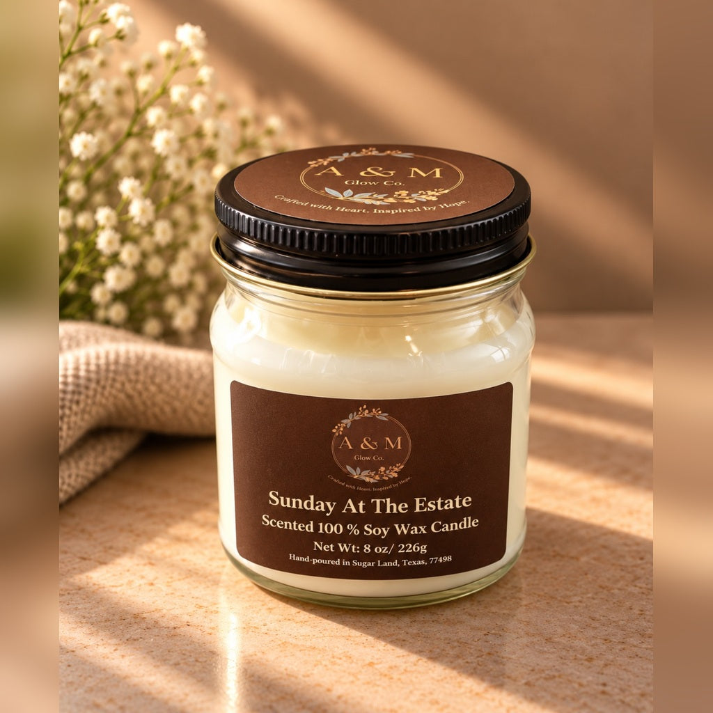 Sunday At The Estate Candle