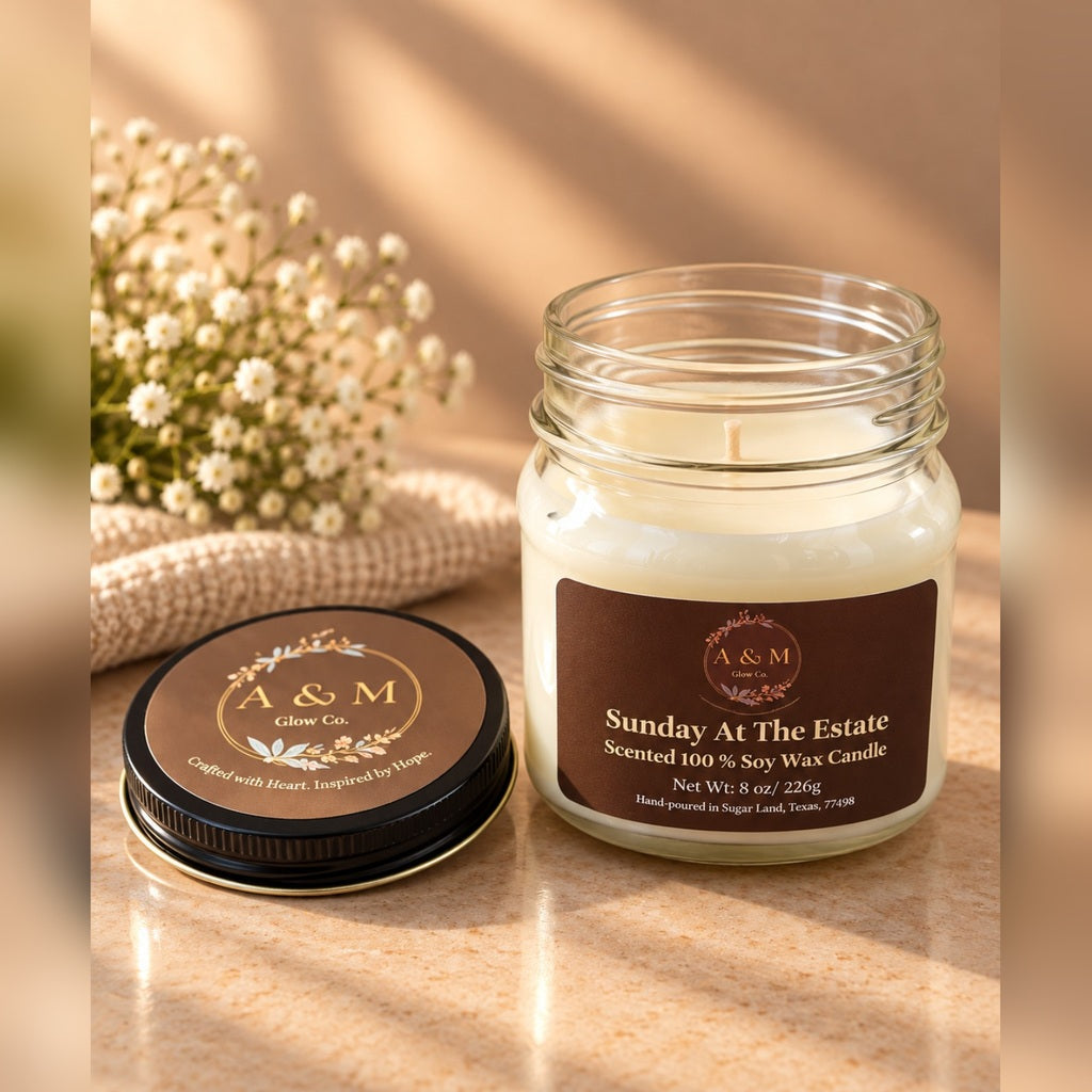 Sunday At The Estate Candle