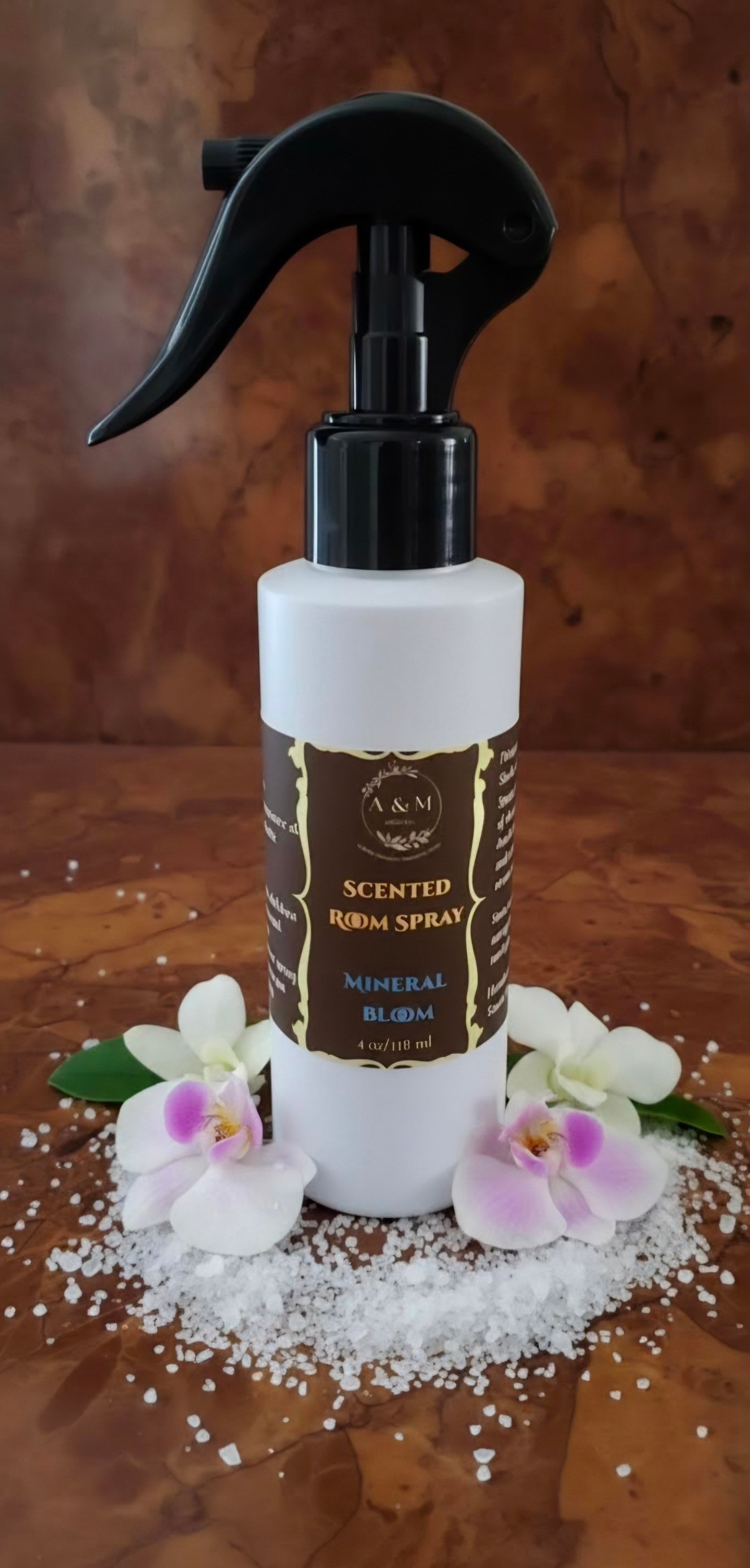 Mineral Bloom- Earth, Floral, Marine, Ozonic Room Spray