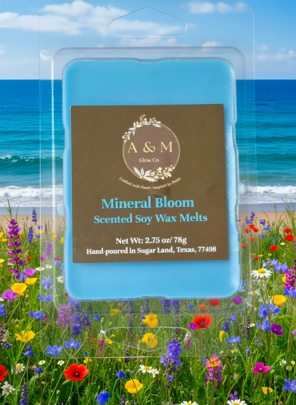 Mineral Bloom- Earth, Floral, Marine, Ozonic