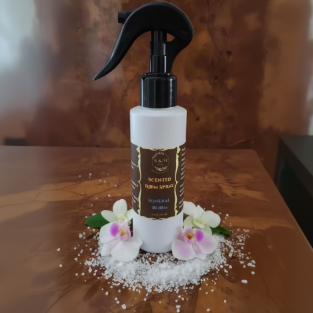 Mineral Bloom: Earth, Floral, Marine, Ozonic Room Spray