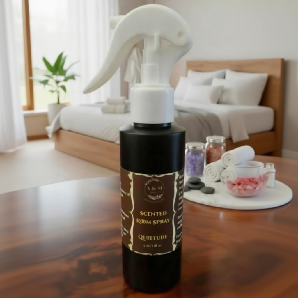 Quietude: Calm, Aromatic, Floral Room Spray