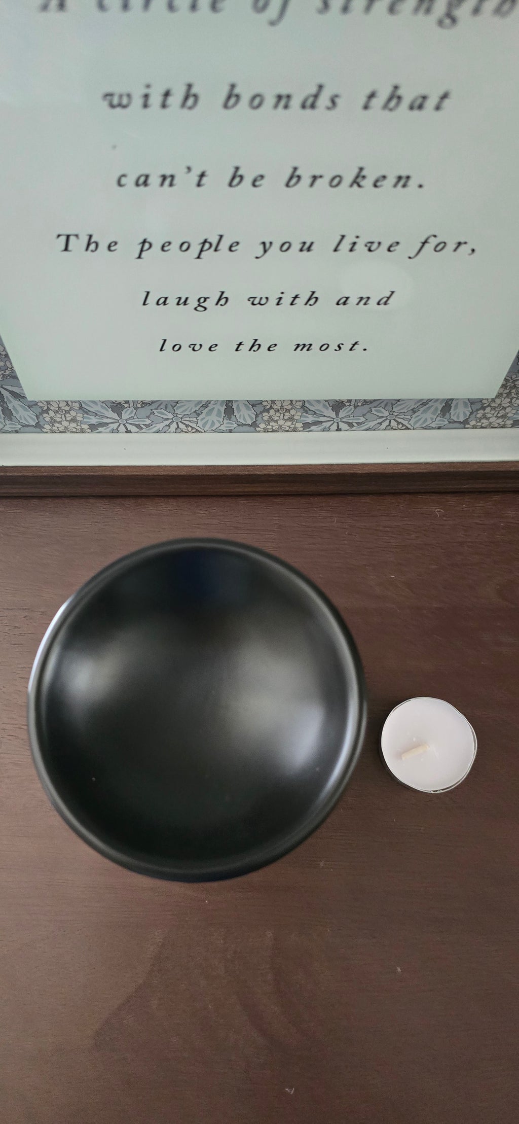 Ceramic Wax Warmer and Tealight Starter Set ( Black)