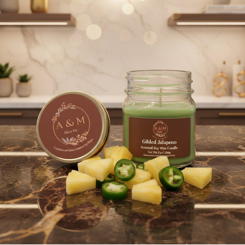 Gilded Jalapeño: Spicy and Fruity